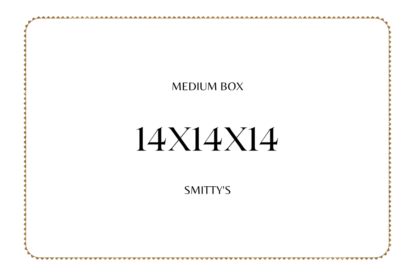 BOX 14X14X14/CAJA 14X14X14