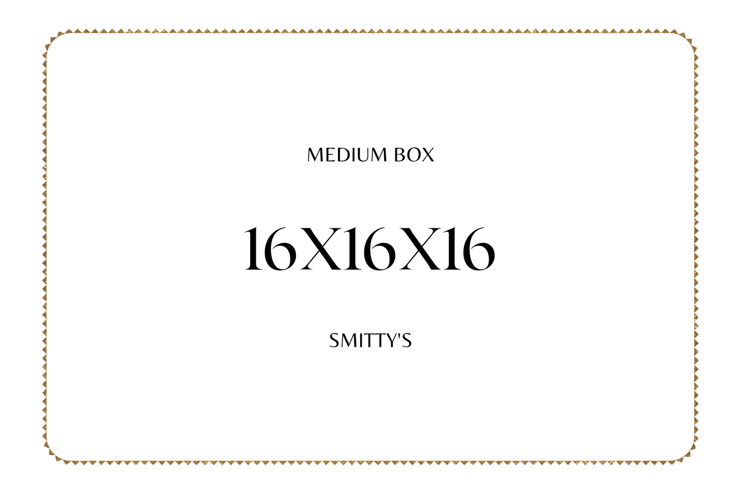 BOX 16X16X16/CAJA 16X16X16