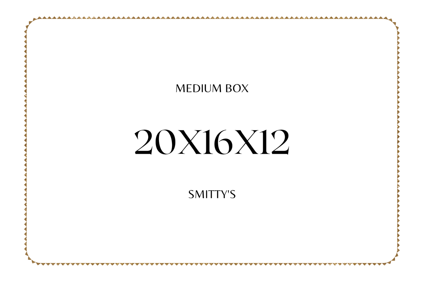 BOX 20X16X12/CAJA 20X16X12