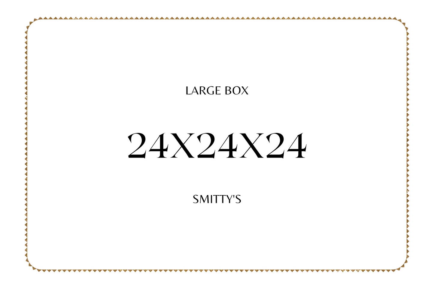 BOX 24X24X24/CAJA 24X24X24