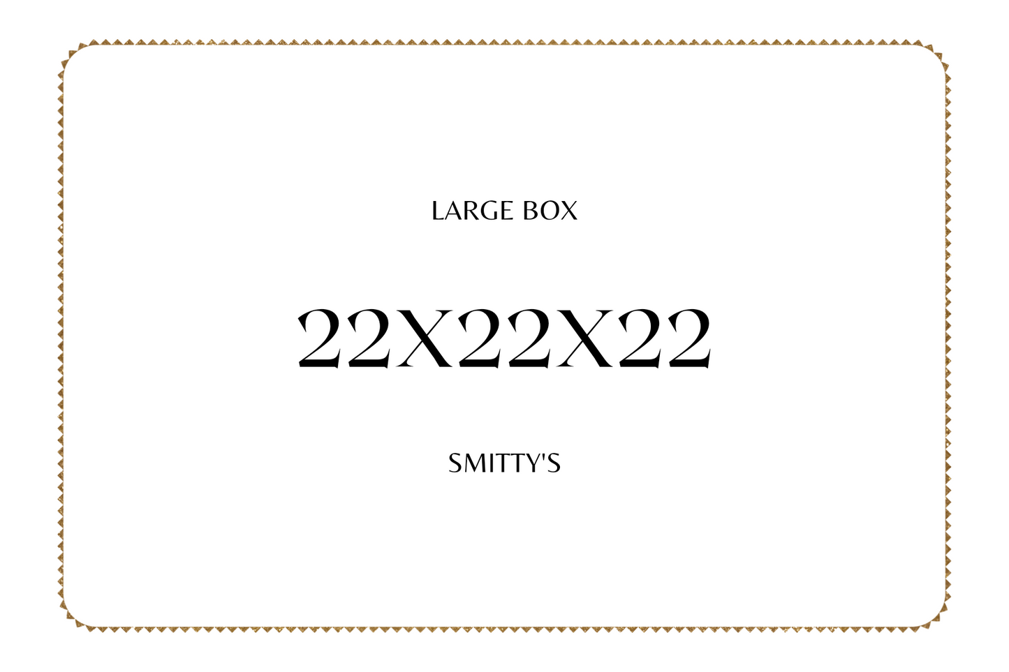 BOX 22X22X22/CAJA 22X22X22