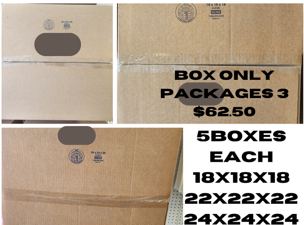 Box Only Package 3/Solo caja Paquete 3